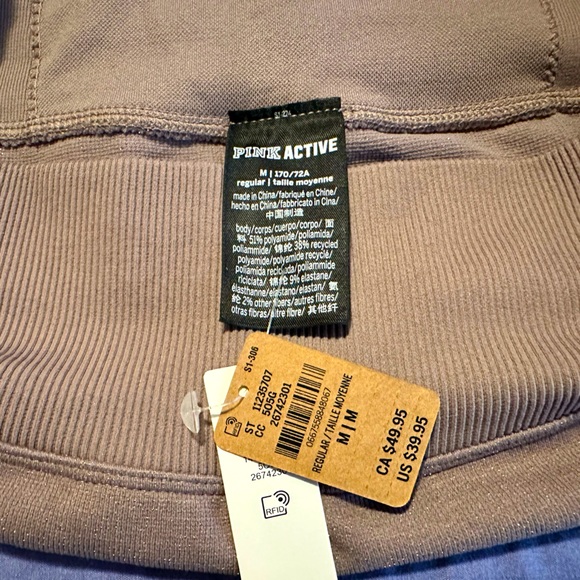 PINK VICTORIA’S SECRET | Size medium | active leggings | BNWT - Picture 2 of 7